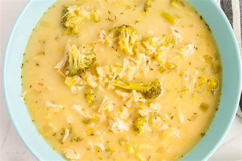 Instant Pot Creamy Chicken And Broccoli Soup {Paleo, Whole30} - Joyfully Full