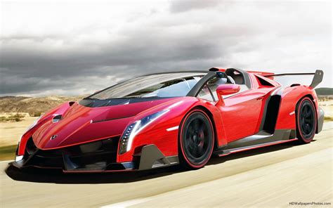 Lamborghini Veneno Roadster HD Background Wallpaper 23608 - Baltana