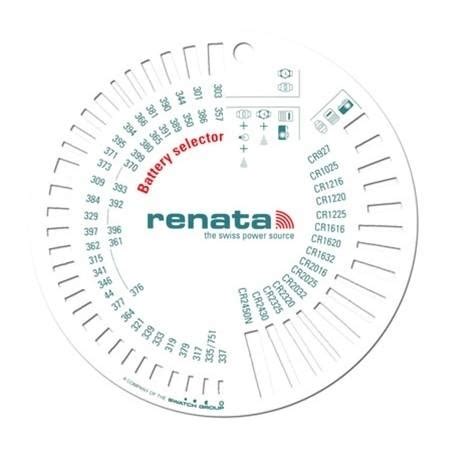 Watch Battery Size Measure Gauge Chart For Watches Repair Replace Tool (55 ...