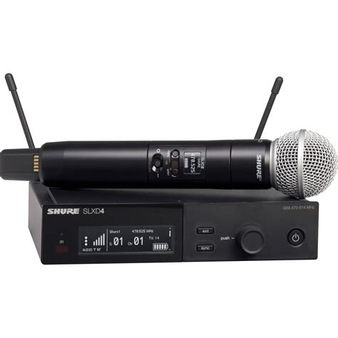 Shure SLXD24/SM58 Digital Wireless Handheld SLXD24/SM58-J52 B&H