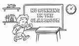 Classroom Rules Coloring Page Images sketch template