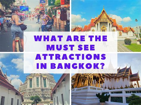 What Are Some Must-see Tourist Attractions In Bangkok?