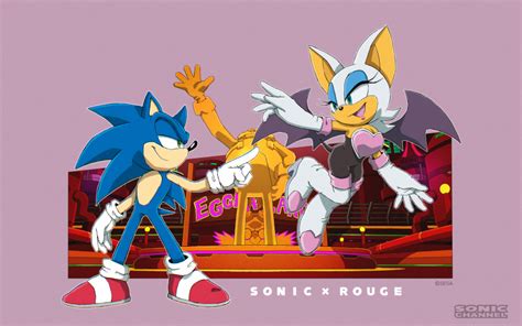 Sonic Channel Wallpaper Cover Story: Sonic & Rouge (August 2021 ...