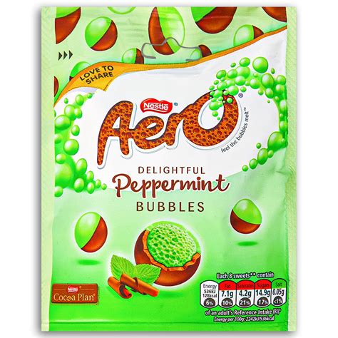 Aero Bubbles Peppermint Pouch UK | Candyfunhouse.ca