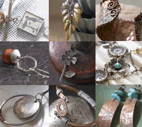 Metal Jewelry Projects Metalwork Jewelry, Metal Jewelry, Diy Jewelry, Jewelery, Jewelry Making ...