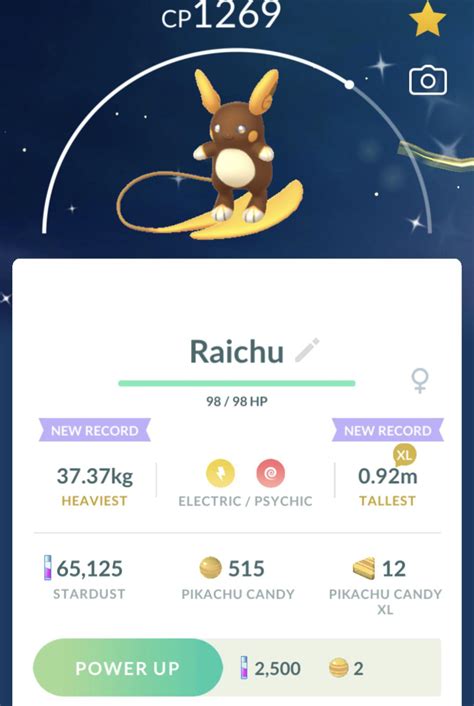 Shiny Showcase: Alolan Raichu : r/pokemongo