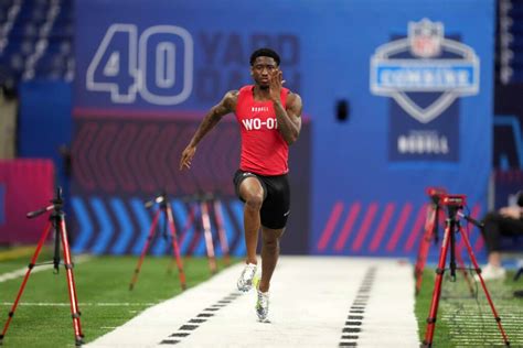 When Will WRs Run the 40-Yard Dash at the 2024 NFL Combine?