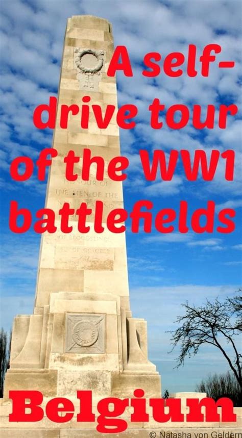 A self-drive tour of the WW1 battlefields of the Western Front in Belgium | Europe travel ...