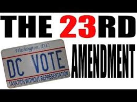 The 23rd Amendment timeline | Timetoast timelines