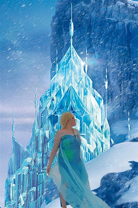 Ice Palace - Elsa / Frozen by Kibamarta on DeviantArt