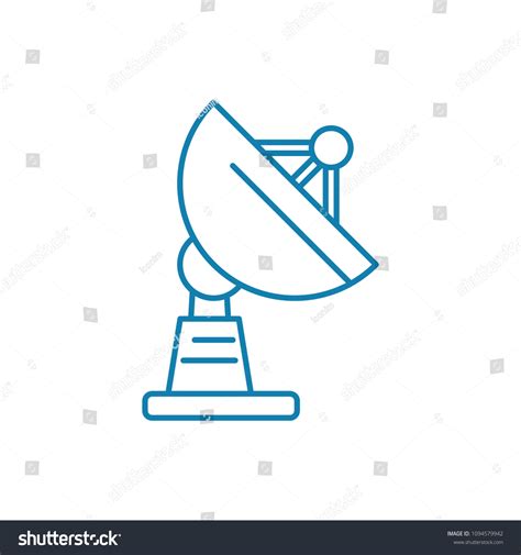 Base Station Linear Icon Concept Base Stock Vector (Royalty Free) 1094579942 | Shutterstock