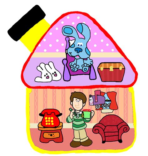 Blue's Clues House Sticker 1 by Alexanderbex on DeviantArt