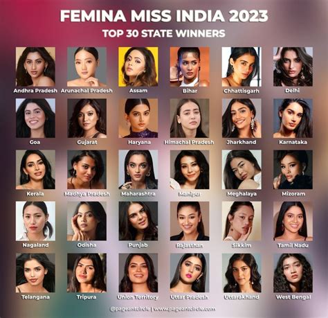 Femina Miss India 2023: Meet the 30 contestants | Miss universe philippines, Miss india, Miss ...