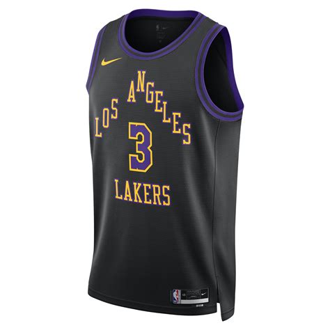 Promo NIKE Men Basketball Anthony Davis Los Angeles Lakers City Edition ...