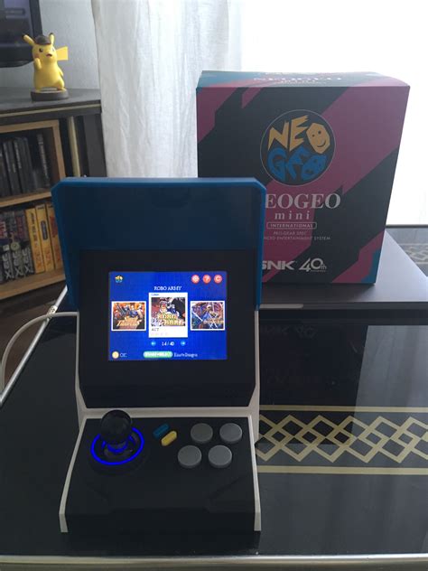 I got my NEO GEO mini [international] Version yesterday. A very nice way to play those games. I ...