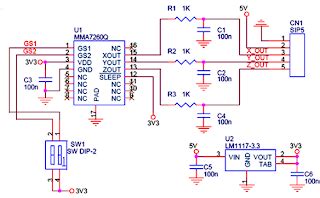 ACCELEROMETER: Accelerometer Circuit Diagram