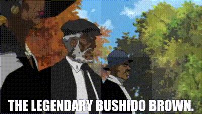 YARN | The legendary Bushido Brown. | The Boondocks (2005) - S03E05 Stinkmeaner 3: The ...