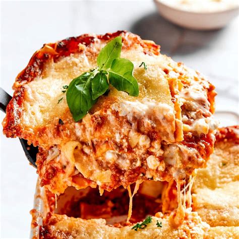 Lasagna With Cottage Cheese | Cheesy, Hearty, And Healthy