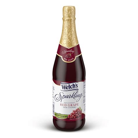 WELCH SPARKLING RED GRAPE JUICE