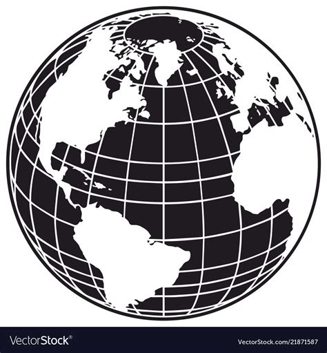 Globe Royalty Free Vector Image - VectorStock