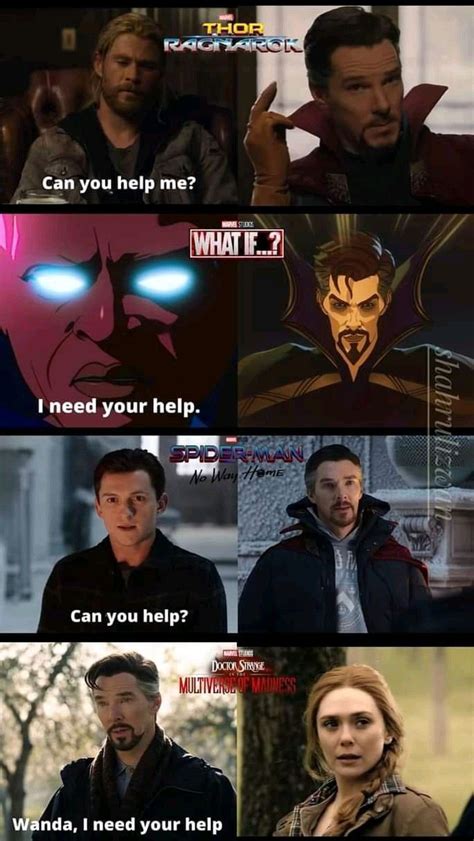 Dr. strange Multiverse of Madness Marvel Memes | Marvel avengers funny, Marvel jokes, Marvel quotes