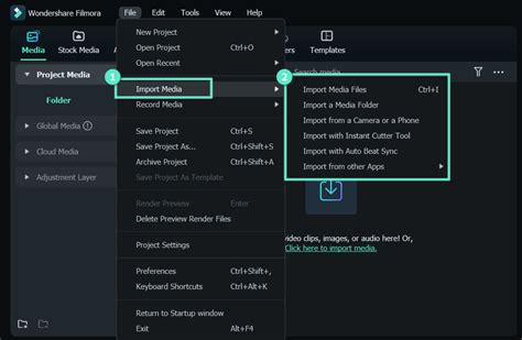 Filmora User Guide - Getting Started with Filmora