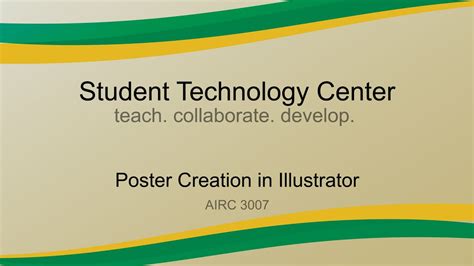 Preview of "Poster Creation Using Illustrator" Workshop - YouTube