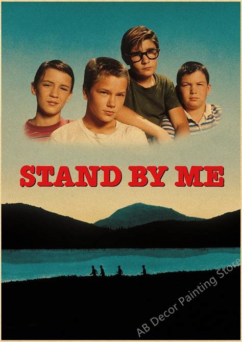 Stand By Me Classic Movie Poster – Aesthetic Wall Decor