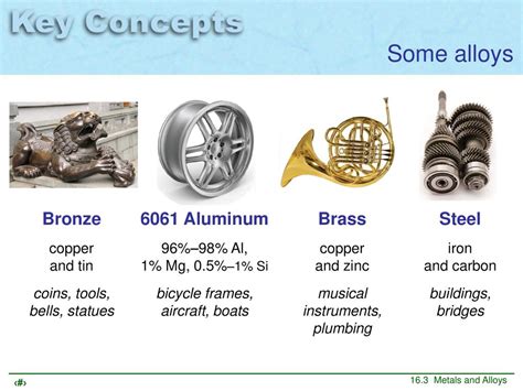 CHAPTER 16 Solids and Liquids 16.3 Metals and Alloys. - ppt download