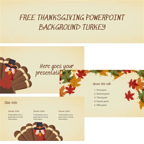 Free Thanksgiving Powerpoint Background Turkey – MasterBundles