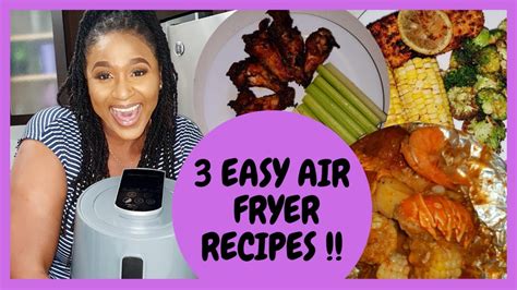 3 EASY AIR FRYER RECIPES WITH MY HAMILTON BEACH LARGE CAPACITY ...