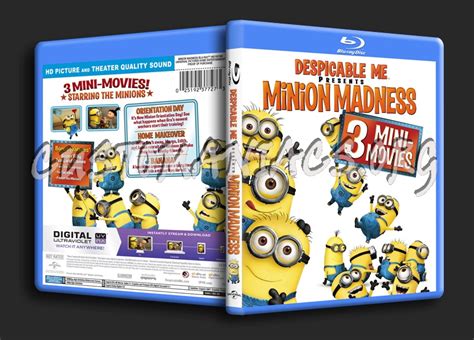 Despicable Me Presents Minion Madness blu-ray cover - DVD Covers ...