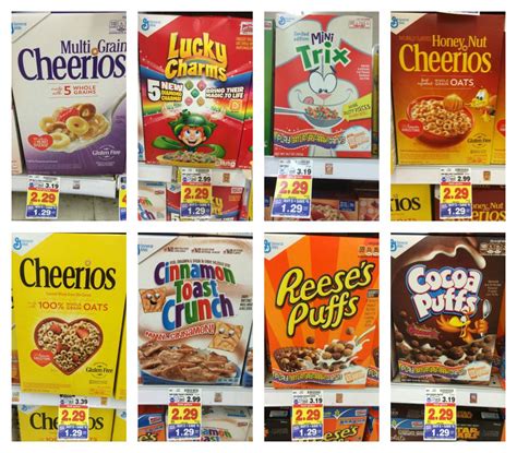 General Mills Cereals Lowered for Kroger Mega Sale (as low as $0.29)!! | Kroger Krazy