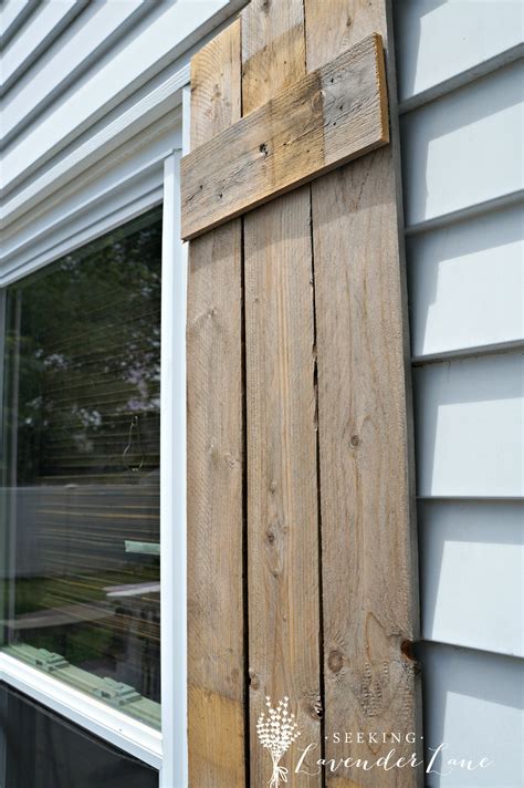 DIY Wood Shutters for $0