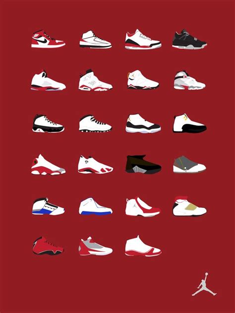 Air Jordan Timeline and Posters on Behance | Air jordans, Curvy petite ...