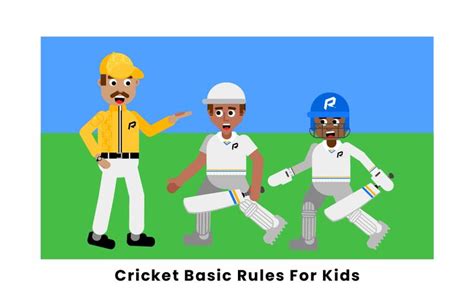 Cricket Basic Rules For Kids in 2022 | Rules for kids, Cricket, One team