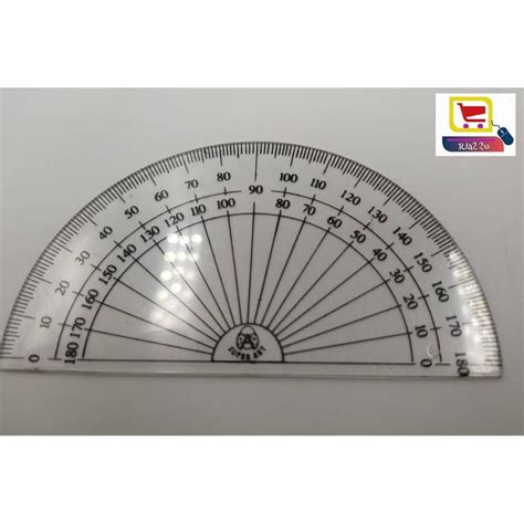 Jangka Sudut Geometry (Protractor Ruler 180 - Measuring Angles) | Shopee Malaysia