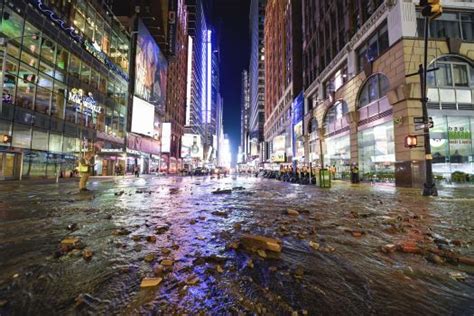 NYC’s Times Square streets, subways flooded after 127-year-old water ...