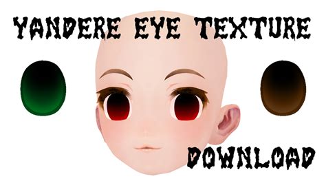 Yandere Eye Texture DL by luna-panda-love on DeviantArt