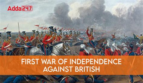 First War of Independence against British