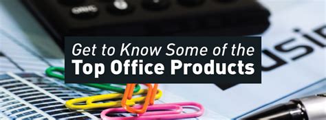 [Infographic] Get to Know Some of the Top Office Products