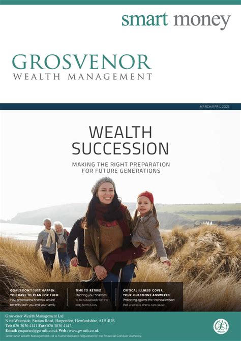 Smart Money March April 2023 - Grosvenor Wealth Management