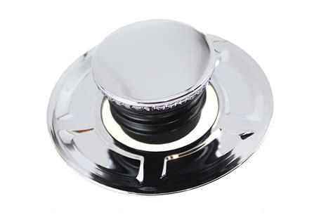 Flush Mount Gas Cap Chrome