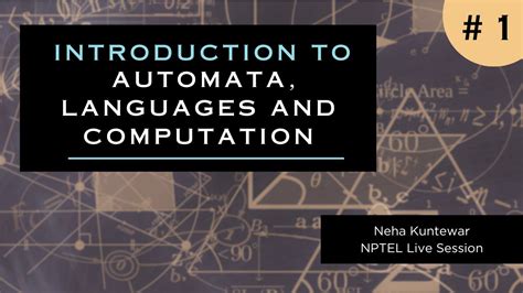 Introduction to Automata, Languages and Computation Week 1 - DFA and ...