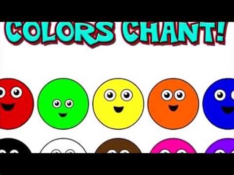 Colors Chant! - YouTube