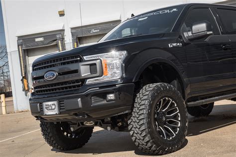 2018 Ford F-150 XLT Black RAD-Rides Lifted 4x4 Fuel Warrior Wheels