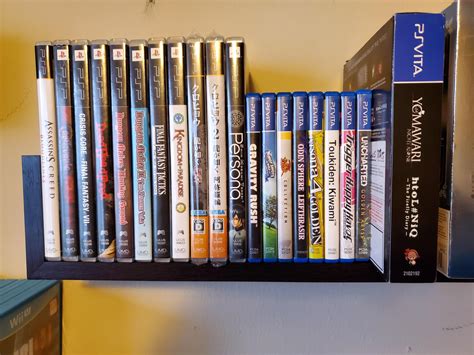 All of the PSP and Vita games I have currently. : r/gamecollecting