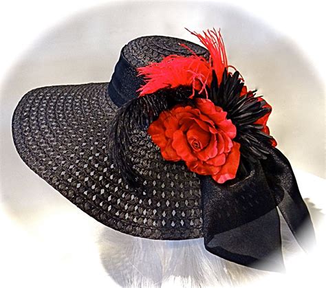 Black Derby Hat Women's Formal Hats Women's | Etsy | Derby hats, Hat ...