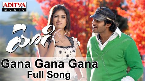 Gana Gana Gana Full Song II Yogi Movie II Prabhas, Nayanathara - YouTube Music