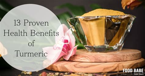13 Proven Health Benefits of Turmeric